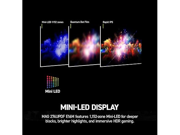 MSI 27" UHD Monitor | MAG 274UPDF E16M