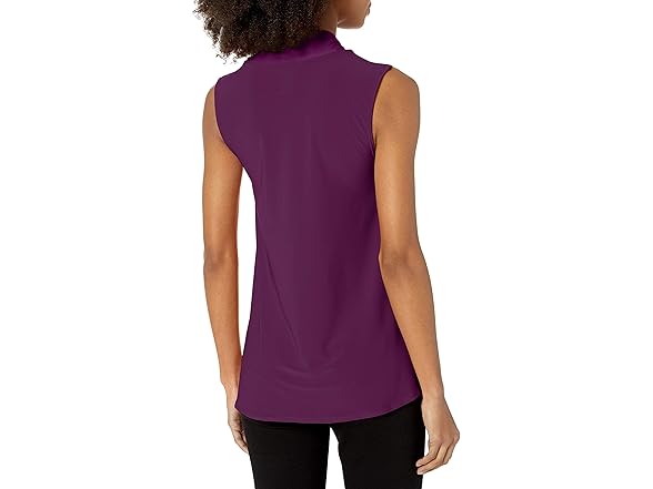 Star Vixen Women's Plum Tieneck Tee (M)