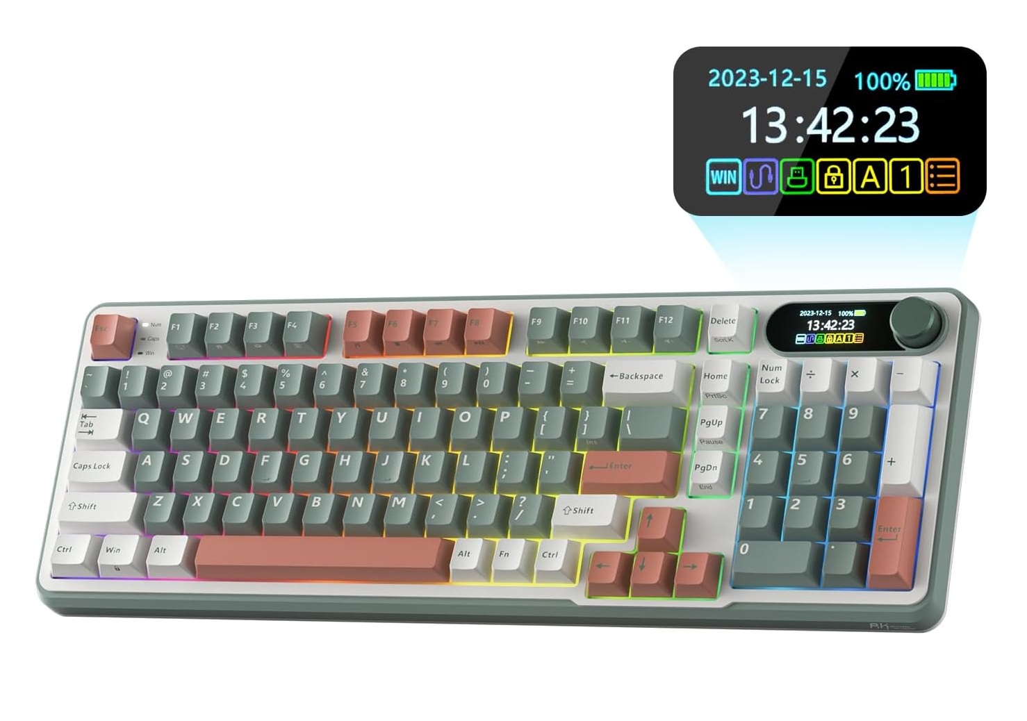 RK S98 Mechanical Keyboard w/Smart Display - Gallery 12