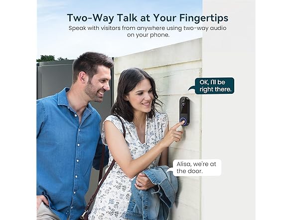 ClipBlur Wi-Fi Video Doorbell