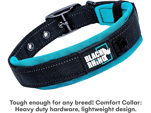 Black Rhino XL Dog Collar - Heavy Duty