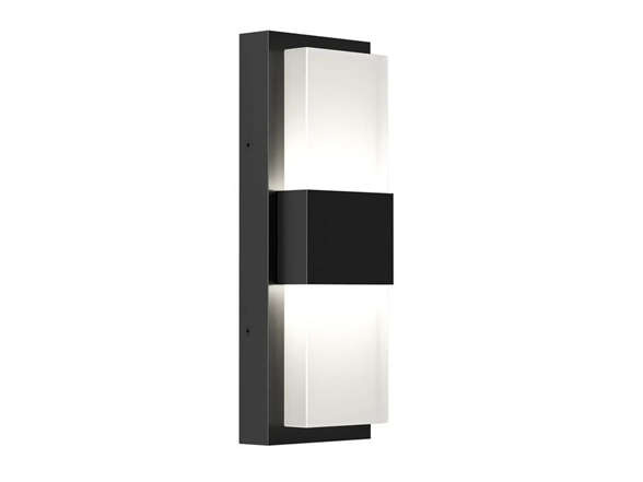 Atomi AT2425 Atomi WALL SCONCE 2PK Black and White