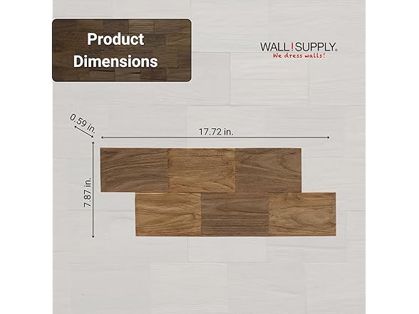 Wall!Supply 3D Wall Panels