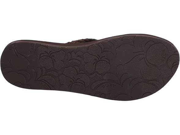 Roxy Women's Porto III Sandal, Brown 10