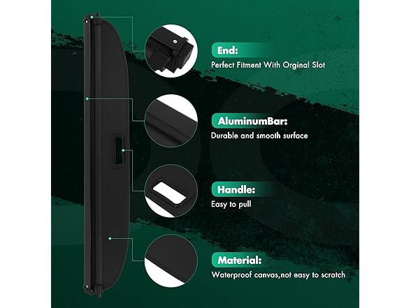 Cargo Cover Cadillac XT4 2019-2024