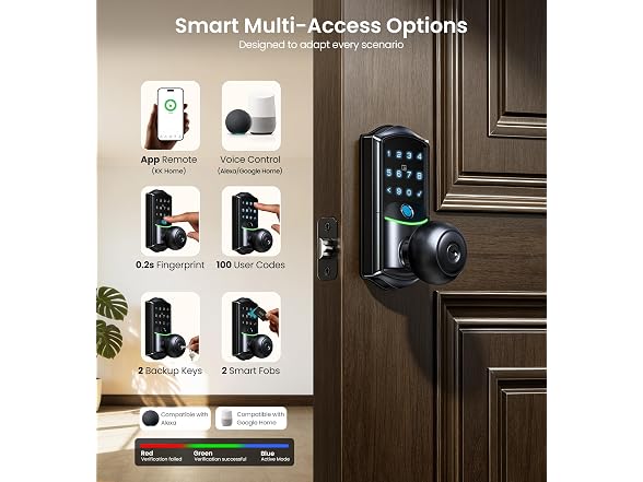 Veise VE028 WiFi Fingerprint Door Lock