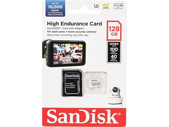 SanDisk High Endurance 128 GB Class