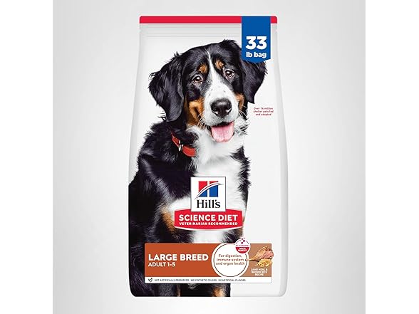 Hill's Science Diet Adult 1-5 Large Breed 33 lb. Bag