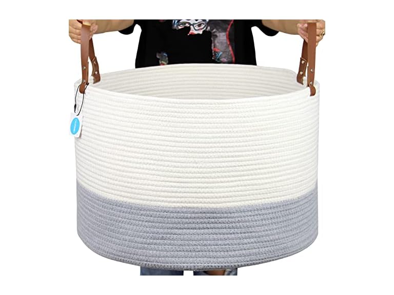Casaphoria XXXLarge Cotton Rope Basket (Open Box)