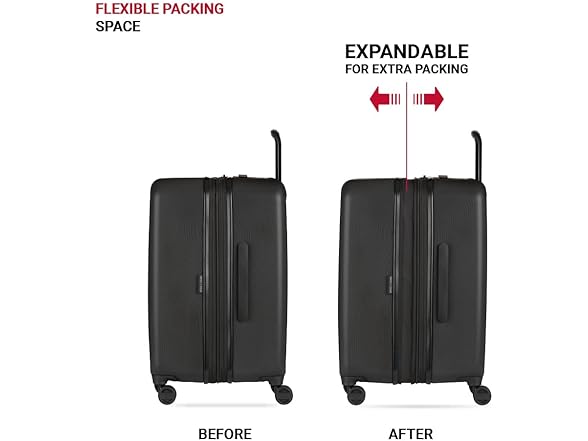 SwissGear Wanderlust Pro Lightweight Expandable Spinner Set
