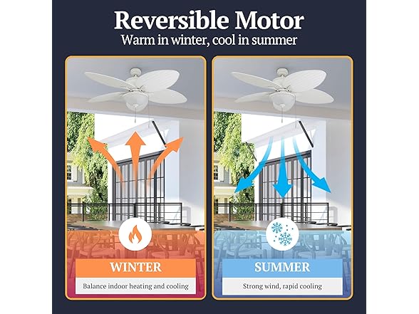 Prominence Home Solana 52" Tropical Ceiling Fan