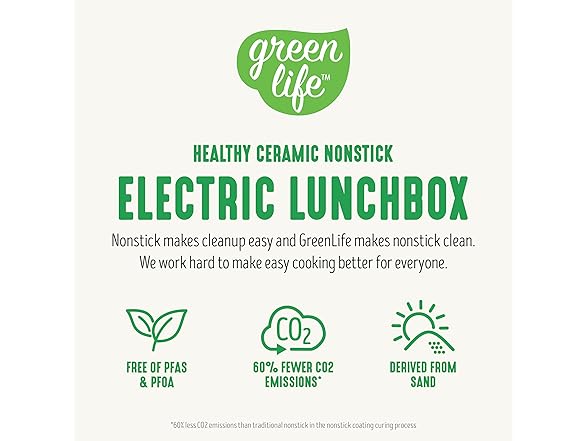 GreenLife 20oz Electric Lunch Box