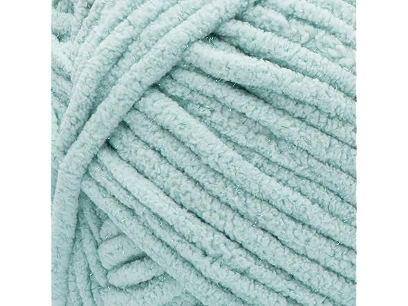 Bernat Blanket Sparkle Yarn-Aqua