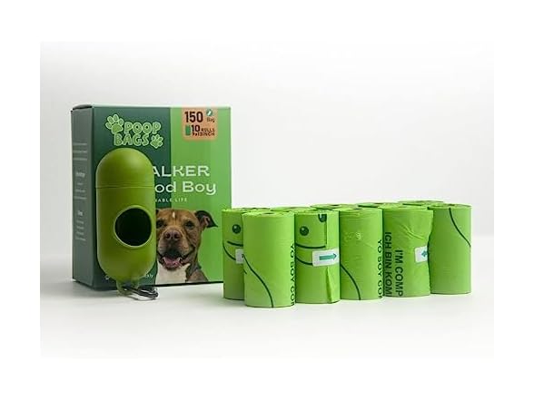 Walker Good Boy Eco-Friendly Lightly Scented Poop Bags