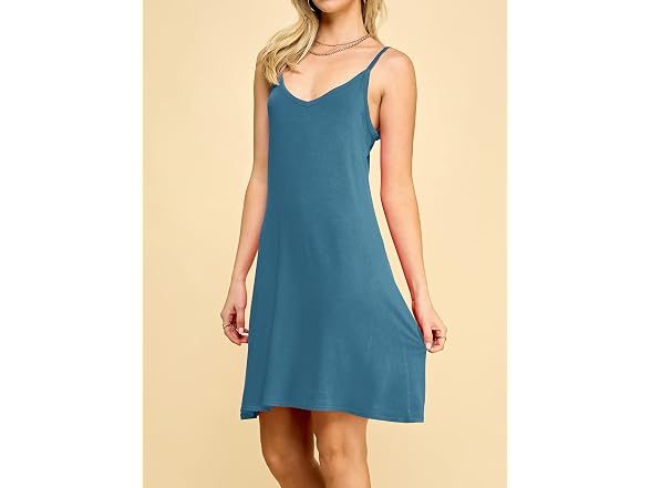 Lock And Love Women (S) LL Wdr1090 V Neck Dress