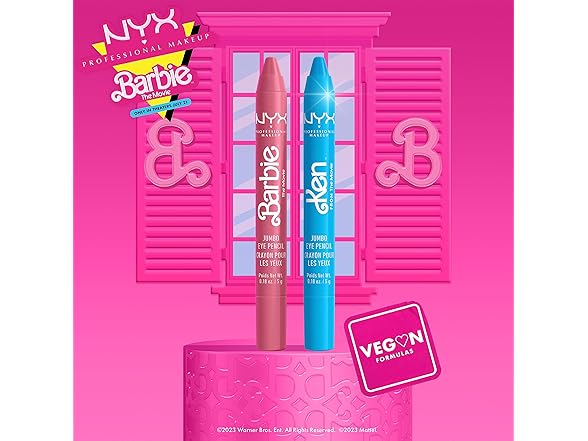 Makeup Barbie, Jumbo Eye Pencil Kit