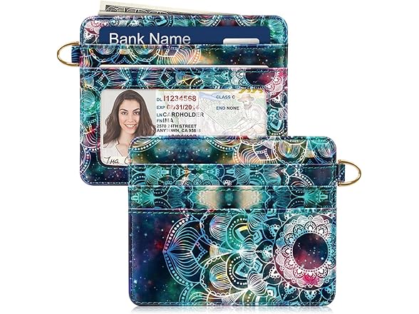 Slim Minimalist Front Pocket Card Holder