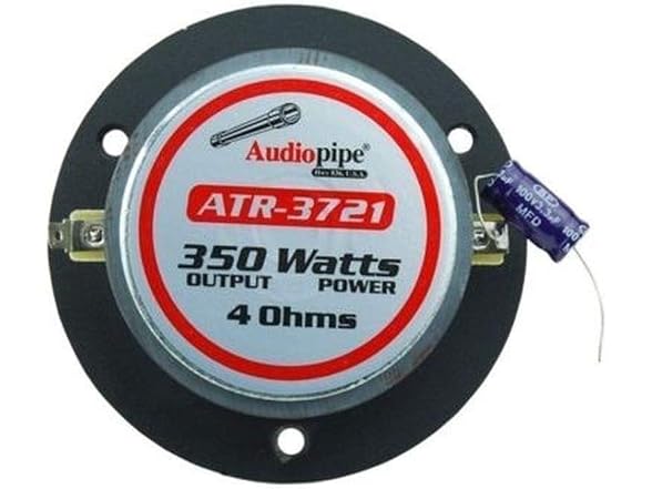 Audiopipe 1 Pair 350 Watts Max 4 Ohm