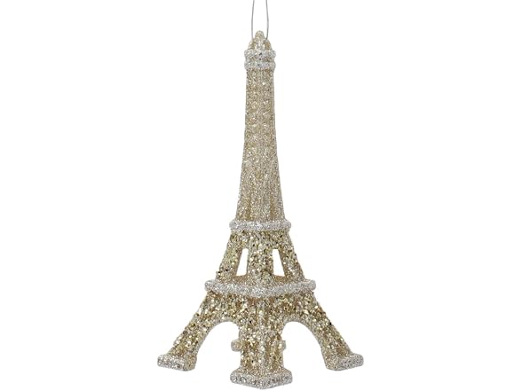 Kurt S. Adler Gold & Silver Eiffel Tower