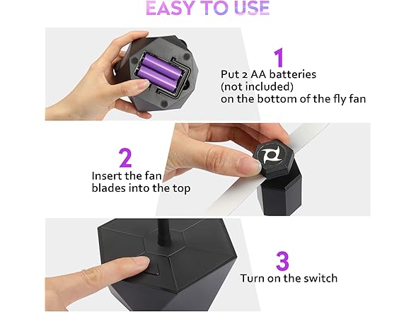 PIMAG Fly Fans for Tables