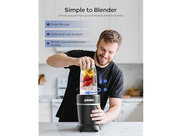 Ganiza Smoothie Blender