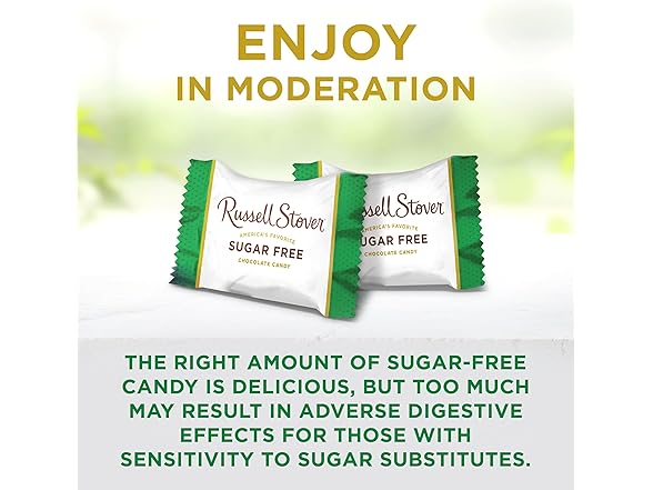 Russell Stover SF Dark Choc Almond 7.5oz