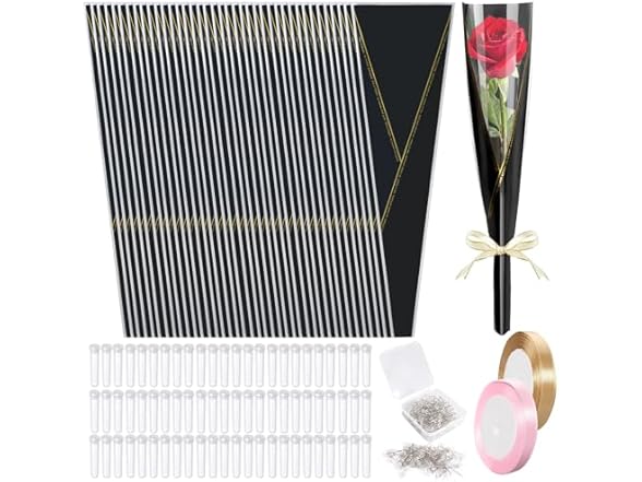 SENONAPO 602 Pcs Flower Wrapping Kit