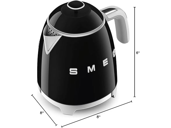 SMEG Mini 50's Retro Style 3 Cup Electric Kettle VARIES