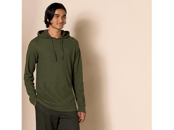Amazon Essentials Men Long-sleeve Slub Hoodie