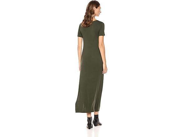 Womens Jersey Maxi Dress Forest Grn (XXL)