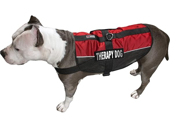 Dogline "Therapy Dog Removable Patches, Small/Medium
