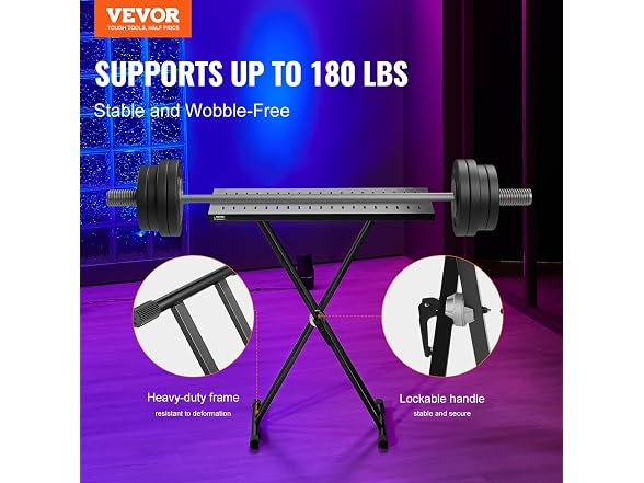 DJ Table Stand, 32" x 20" Portable DJ