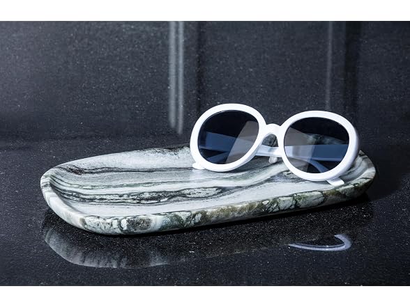 Abbott Collection Small Oblong Tray - Black