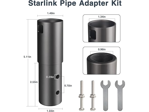 Bangjia Starlink Pipe Adapter