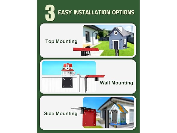 XDW-GIFTS 109in Metal Bird Feeder Pole