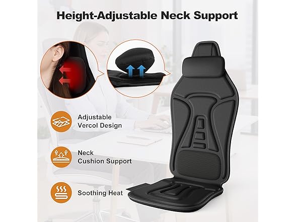 Massage Seat Cushion with Heat