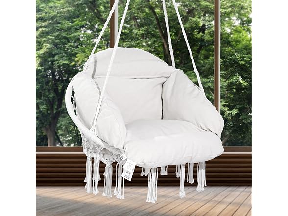 Hanging Hammock Swing Chair, Macramé Hanging
