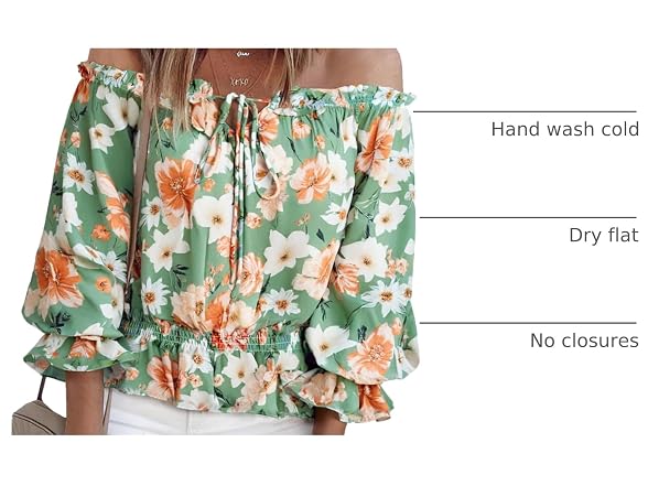 Blencot Women (S) Cute Blouse Summer Sleeve Shirts