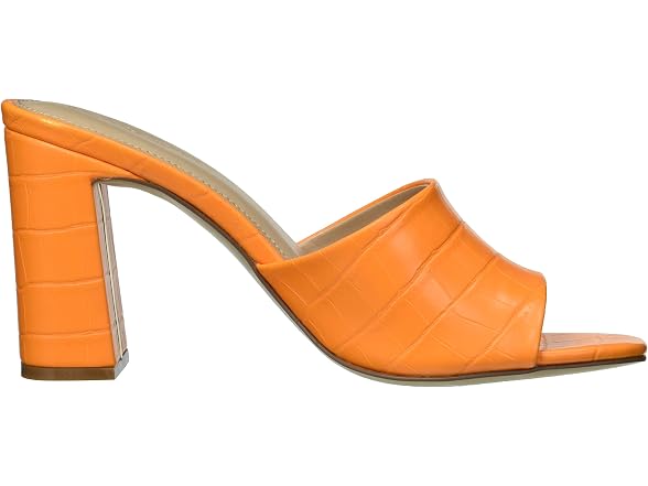 The Drop Women's Pattie High Block Heeled Mule Sandal