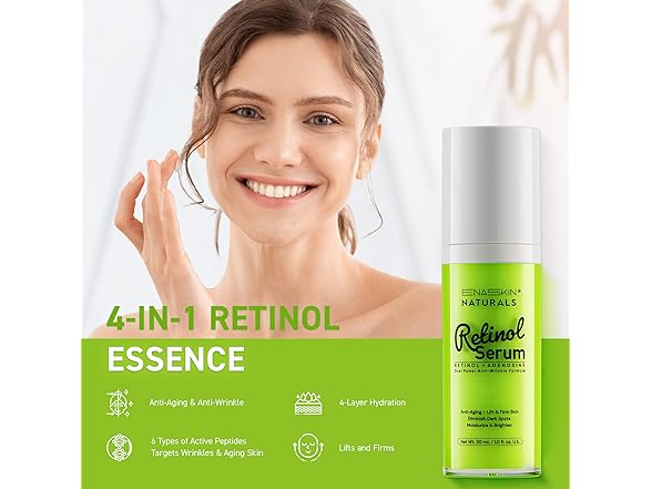 Anti-Wrinkle Retinol Serum for Face