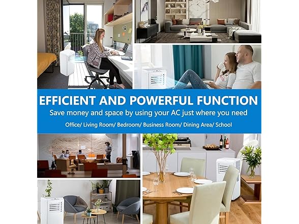 dainslef 10,000 BTU, 3-in-1 Portable Air Conditioner
