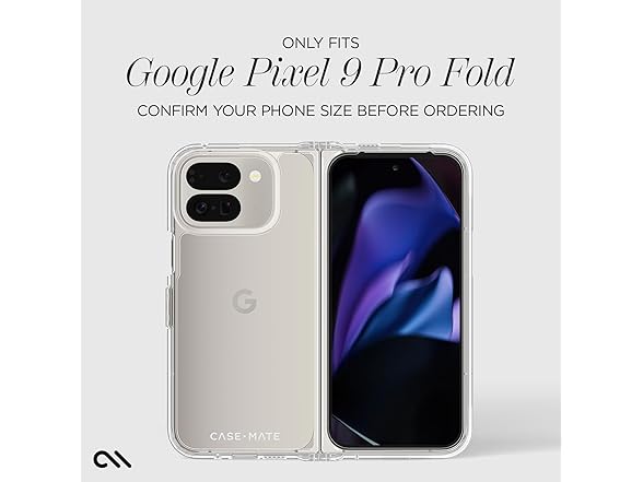 Case-Mate Google Pixel 9 Pro Fold Ultra Screen Protector