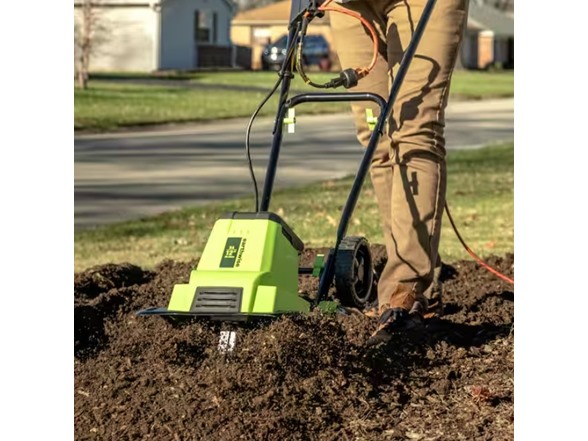 EarthWise 12 in. 9 Amp Electric Garden Tiller Cultivator