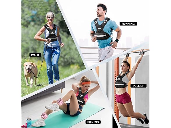 Yes4All Adjustable Weighted Vest 20-32lbs
