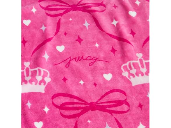 Juicy Couture Kids 50x70" Throw Hot Pink
