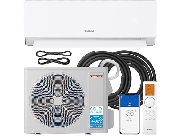 TOSOT 18K BTU 24.5 SEER2, Mini-Split AC