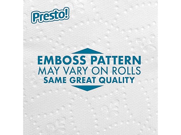 Presto! Amazon Brand - Presto! 308-Sheet Mega Ro