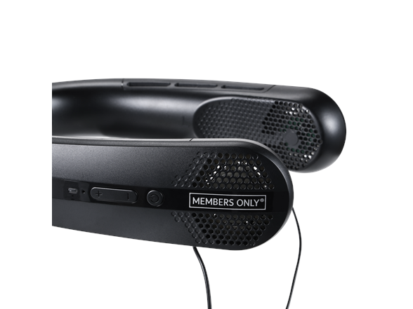 Neckfan with Earbuds