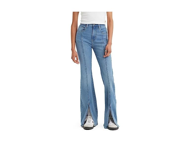 Levi's Womens 726 High Rise Flare Jeans - Gallery 11