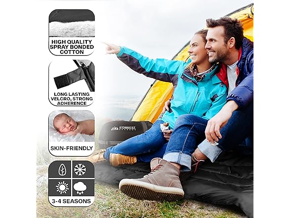 IFORREST Double Sleeping Bag for Adults